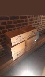 Caisse de vins en bois, Enlèvement