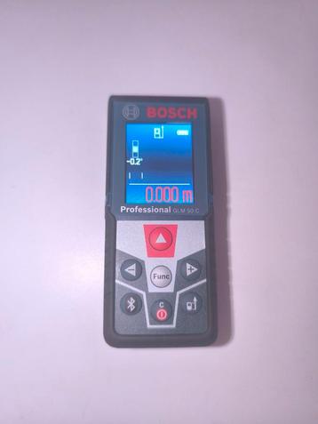 Télémètre laser Bosch GLM 50C Parfait état !, Doe-het-zelf en Bouw, Ophalen of Verzenden, Zo goed als nieuw, Afstand