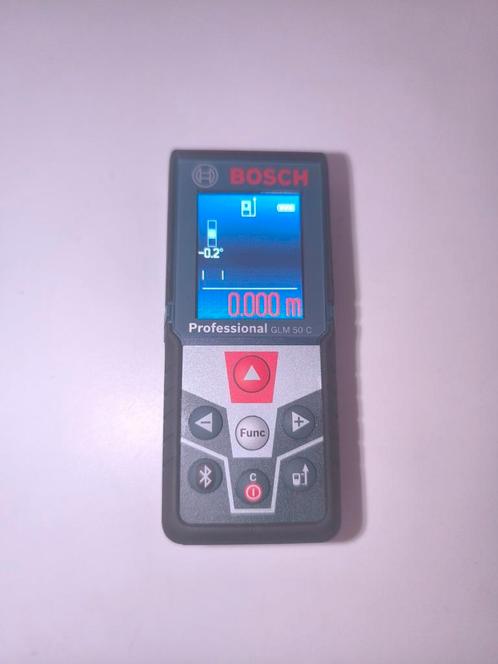 Télémètre laser Bosch GLM 50C Parfait état !, Doe-het-zelf en Bouw, Meetapparatuur, Zo goed als nieuw, Afstand, Ophalen of Verzenden