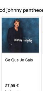 Cd Johnny Hallyday «  ce que je sais »