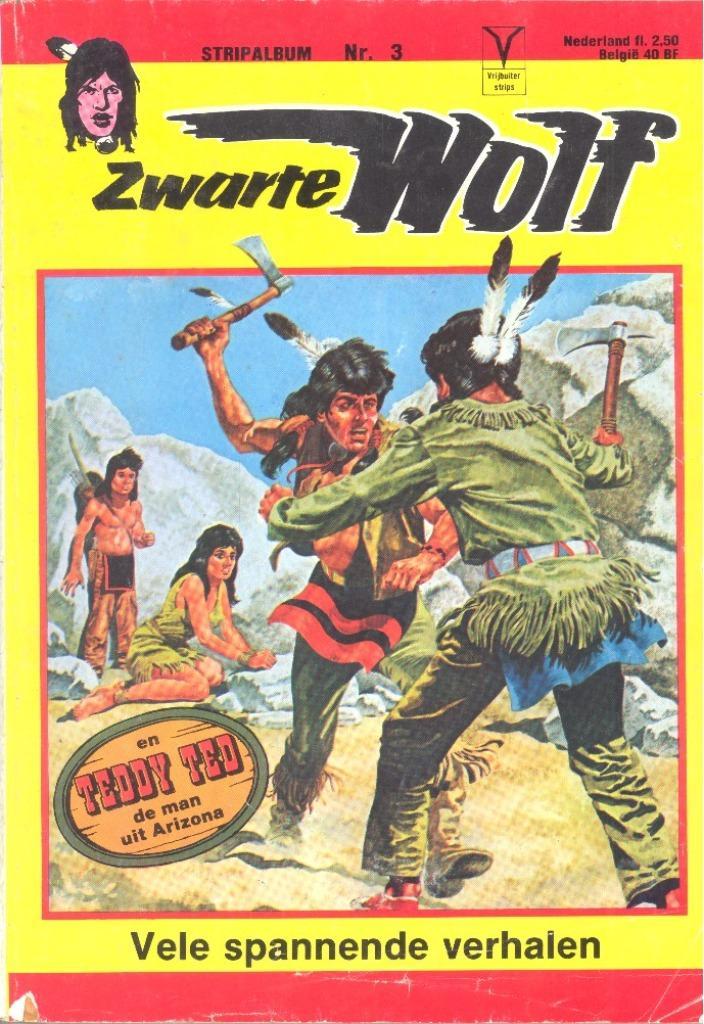 Zwarte Wolf stripalbum bundeling nummer 3., Boeken, Stripverhalen, Gelezen, Eén stripboek, Ophalen of Verzenden