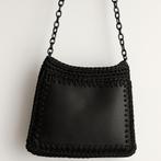 Ops Handcrafted – handgemaakte Griekse tas met ketting, Ophalen of Verzenden, Zo goed als nieuw, Zwart, Overige merken