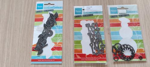 Pakket snijmallen oa Marianne design, Hobby en Vrije tijd, Kaarten | Zelf maken, Zo goed als nieuw, Pons of Mal, Overige thema's