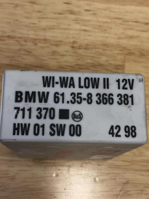 Ruitenwisser relais BMW e36 oe 8366381, Autos : Pièces & Accessoires, Électronique & Câbles, BMW, Utilisé, Enlèvement ou Envoi