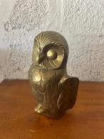 Hiboux en laiton vintage, Antiek en Kunst, Antiek | Brons en Koper, Ophalen