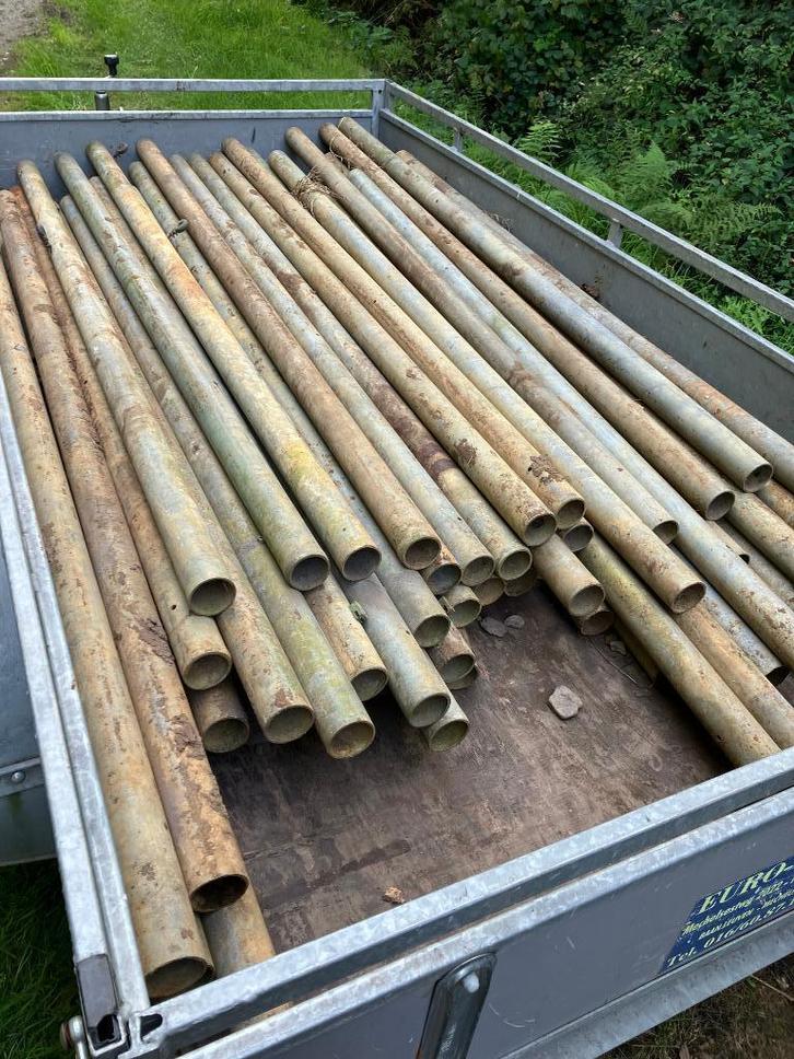 weidepalen, Tuin en Terras, Palen, Balken en Planken, Gebruikt, Palen, 180 tot 250 cm, Ophalen