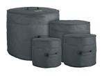 4-delige Set gevoerde drumhoezen, 22, 16, 13 en 12 inch, Muziek en Instrumenten, Instrumenten | Toebehoren, Ophalen of Verzenden