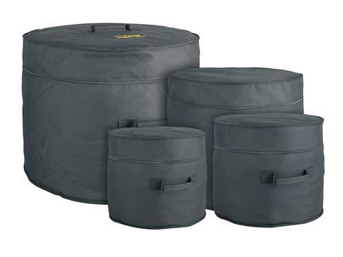 4-delige Set gevoerde drumhoezen, 22, 16, 13 en 12 inch, Muziek en Instrumenten, Instrumenten | Toebehoren, Nieuw, Drums of Percussie