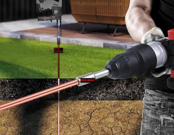 1 grondstangschroevendraaier van 20 mm - SDS MAX - NIEUW Bou beschikbaar voor biedingen
