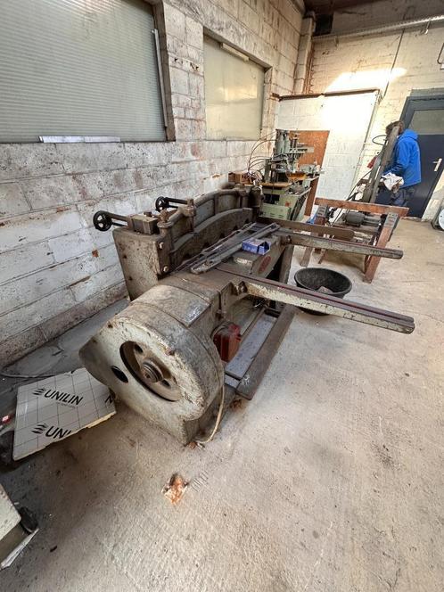 Zeer zware staalschaar / guillotine voor metaal tot 15mm, Doe-het-zelf en Bouw, Metalen, Gebruikt, IJzer, Ophalen