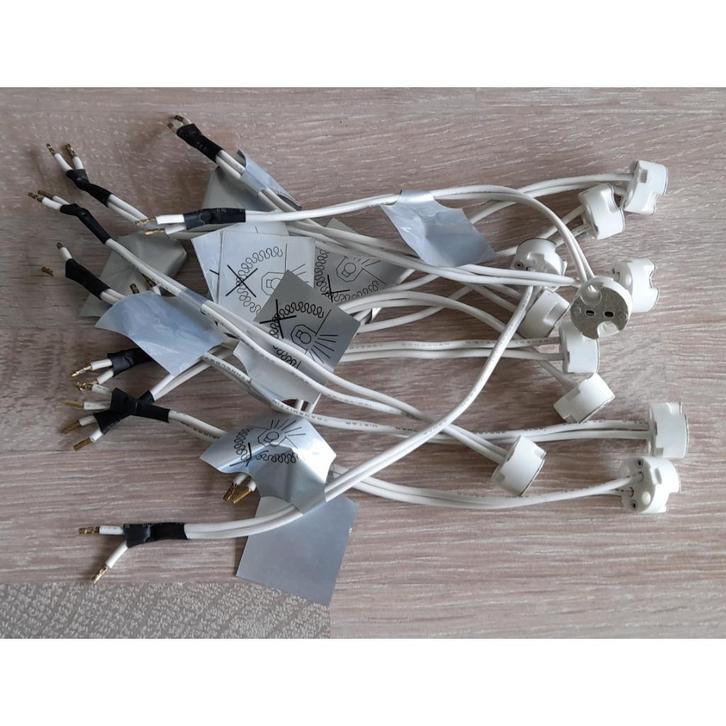 DOUILLE MR16-GU5.3 - 25V - 5A - Fil 17cm, Huis en Inrichting, Lampen | Spots, Nieuw, Plafondspot of Wandspot, Ophalen of Verzenden