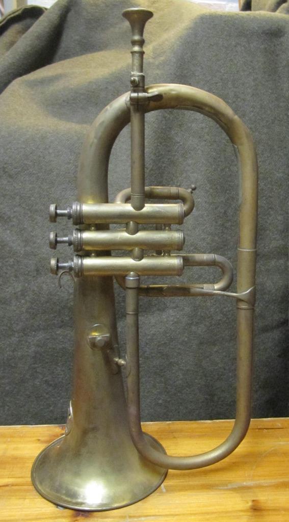 Belgische Bugel, Muziek en Instrumenten, Blaasinstrumenten | Trompetten, Gebruikt, C-trompet, Ophalen