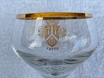 Glas Fryns Hasselt jenever 20 cl met gouden rand, Verzamelen, Glas en Drinkglazen, Ophalen of Verzenden