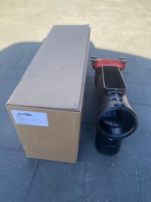 PURAIN filter DN100 met skimmer en terugslagklep, Doe-het-zelf en Bouw, Buizen en Afvoer, Nieuw, Afvoer, Overige materialen, Minder dan 2 meter