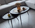 Metalen salontafels te koop, Ophalen, Zo goed als nieuw