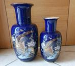 Chinese vazen, Huis en Inrichting, Ophalen, Blauw, Aardewerk of Porselein, Zo goed als nieuw