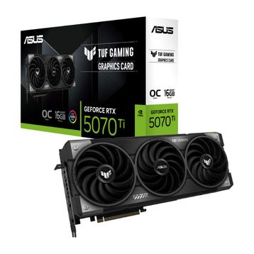 ASUS TUF Gaming GeForce RTX 5070 Ti 16GB GDDR7 OC Edition beschikbaar voor biedingen