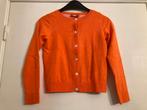 Fel oranje gilet - Ketnet by JBC - maat 146, Gebruikt, Meisje, Trui of Vest, Ophalen of Verzenden