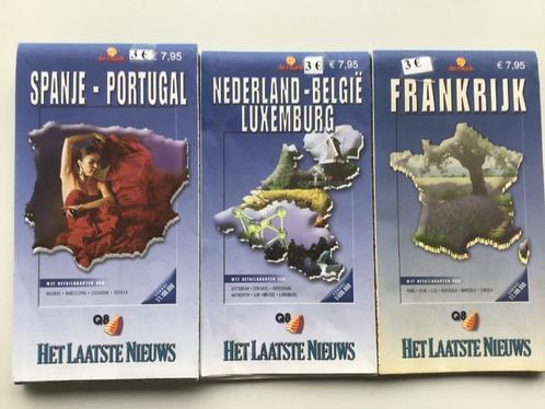 30 tal diverse reisgidsen, Boeken, Reisgidsen, Zo goed als nieuw, Ophalen of Verzenden