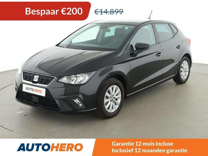 SEAT Ibiza 1.0 TSI Style (bj 2019, automaat), Auto's, Seat, Te koop, Ibiza, ABS, Airbags, Airconditioning, Android Auto, Apple Carplay