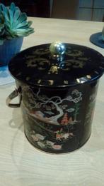 chineese blikken doos, Ophalen, Gebruikt