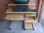 Bureau, Huis en Inrichting, Bureaus, Ophalen, Met wielen, Gebruikt, Bureau