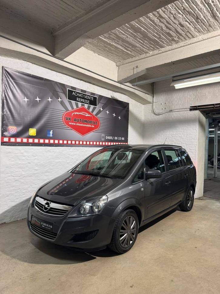 OPEL ZAFIRA 1.6 ESSENCE 85 KW 7 place 2012, Auto's, Opel, Bedrijf, Te koop, Zafira, ABS, Airbags, Airconditioning, Boordcomputer
