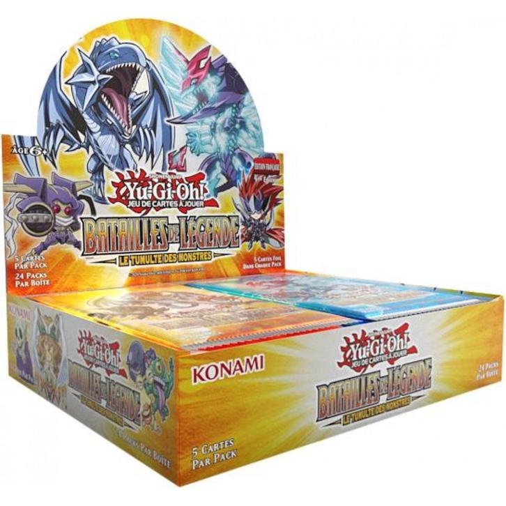 Yu-Gi-Oh Display 24 Boosters FR Tumulte des Monstres, Hobby en Vrije tijd, Verzamelkaartspellen | Yu-gi-Oh!, Nieuw, Boosterbox