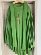 Groene kazuifel met stola, Antiek en Kunst, Ophalen of Verzenden