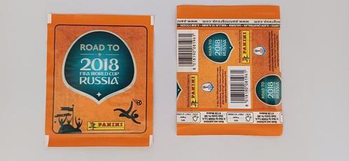 10 gesloten Panini zakjes Road to 2018 FIFA World Cup Russia, Hobby en Vrije tijd, Stickers en Plaatjes, Nieuw, Sticker, Ophalen of Verzenden