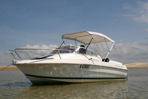 Bateau hors-bord à vendre, Watersport en Boten, Motorboten en Motorjachten, Gebruikt, Polyester, Tot 6 meter, Benzine, Buitenboordmotor