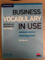 Business vocabulary in use intermediate, Ophalen of Verzenden, Zo goed als nieuw