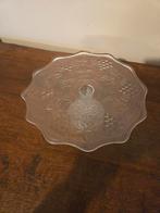 Taart schotel glas, Huis en Inrichting, Ophalen of Verzenden, Glas