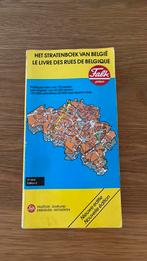 Carte des rues de la Belgique — Falkplan, Livres, Atlas & Cartes géographiques, Enlèvement ou Envoi, Utilisé, Belgique