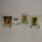 4 verschillende Dubonnet glazen, Ophalen of Verzenden