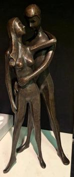 Groot bronzen beeld: Lovers, Antiek en Kunst, Ophalen