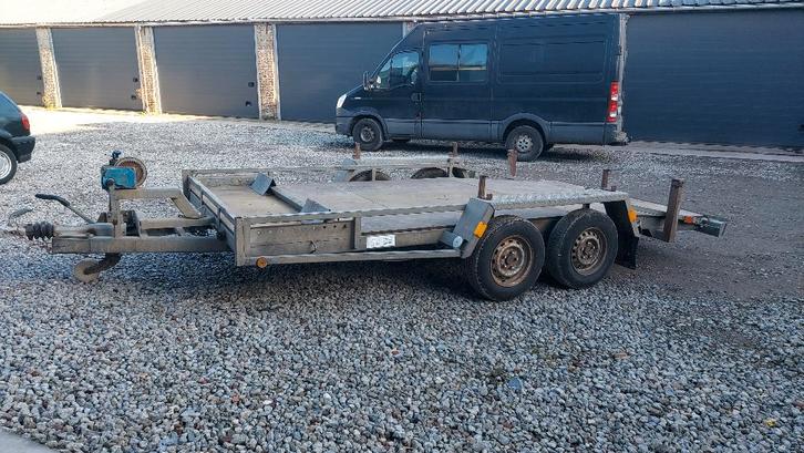 Remorque plateau, Autos : Divers, Remorques, Utilisé, Enlèvement