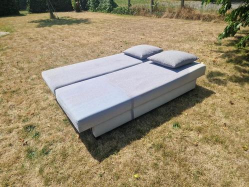 Gratis slaapbank, Huis en Inrichting, Slaapkamer | Slaapbanken, Gebruikt, Grijs, Ophalen