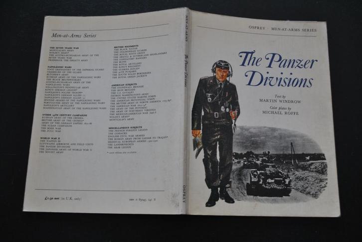 The Panzer Divisions Osprey 1975 WW2 Army 39 45 Collection, Collections, Objets militaires | Général, Autres, Enlèvement ou Envoi