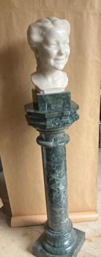 Prachtig beeld Floris De Cuyper 1875-1965, sokkel marmer, Antiek en Kunst, Ophalen of Verzenden