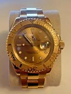 Rolex Yacht master goud kleur, Handtassen en Accessoires, Horloges | Heren, Staal, Polshorloge, Nieuw, Ophalen of Verzenden