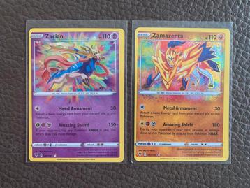 Zacian & Zamazenta AR (Vivid Voltage) beschikbaar voor biedingen