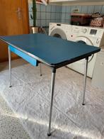 Retro Formica tafel jaren ’60', Caravans en Kamperen, Ophalen, Gebruikt