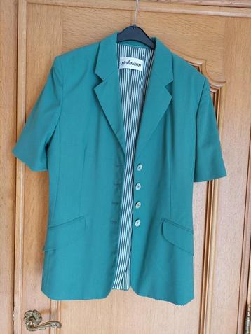 Blazer tons verts Steilmann T 40 - NEUF!, Neuf, Taille 38/40 (M), Enlèvement ou Envoi, Steilmann