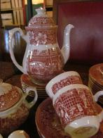 Engels servies rose, Ophalen