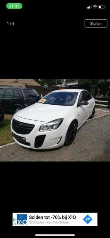 Opel insignia OPC 2.8 325pk in onderdelen beschikbaar voor biedingen