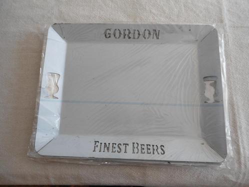 5 Plateaux de service Gordon Fineest Beers neufs, Verzamelen, Biermerken, Nieuw, Overige typen, Overige merken, Ophalen of Verzenden