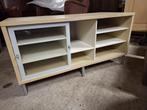 Ikea kast/ dressoir / tv meubel met planken en 1 glazen schu, Huis en Inrichting, Gebruikt, 100 tot 150 cm, Ophalen of Verzenden