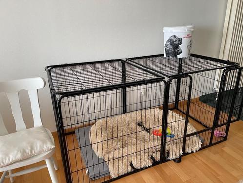 Stevige hondenbench/afsluiting, Dieren en Toebehoren, Hondenbenches, Zo goed als nieuw, Ophalen
