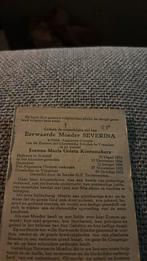 Zuster Joanna Keersmakers 1874-1953, Envoi, Image pieuse